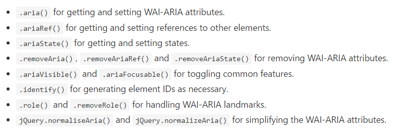 jQuery WAI-ARIA